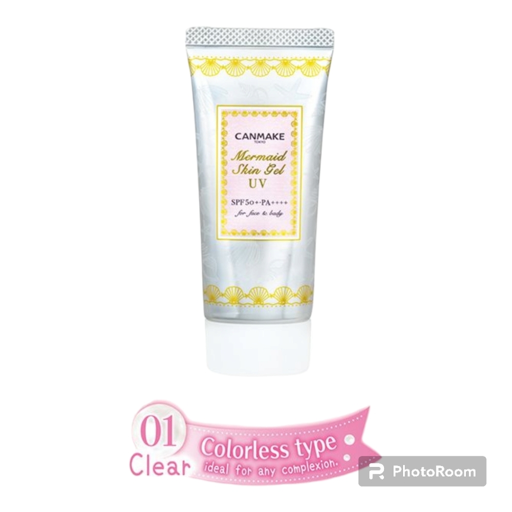 CANMAKE Tokyo Mermaid Skin Gel Sunscreen UV SPF50# 01 Clear